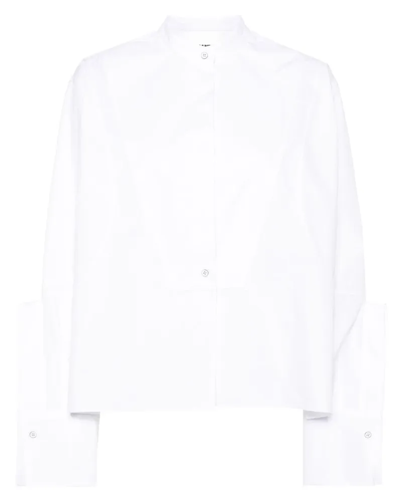 Jil Sander Cropped-Hemd - Weiß Weiß