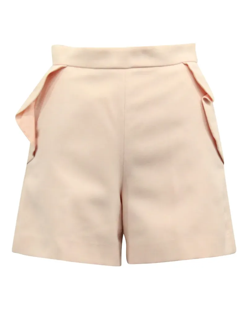 Sandro ruffled shorts - Rosa Rosa