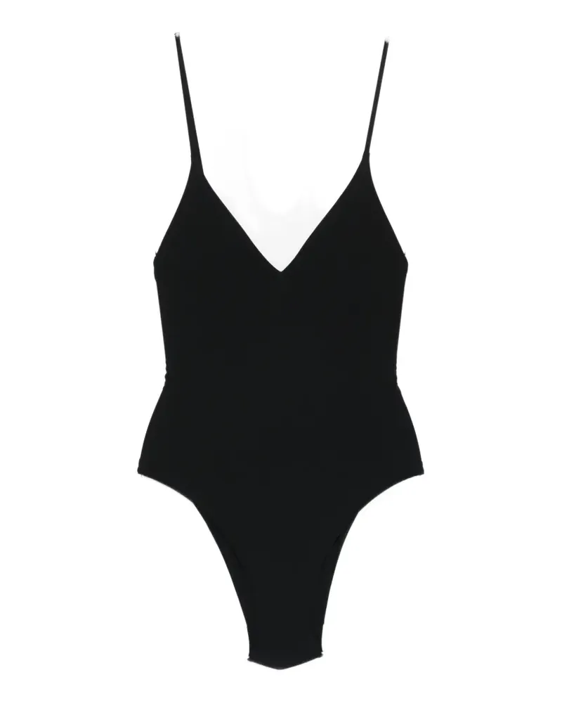 Blazé Milano V-neck swimsuit - Schwarz Schwarz