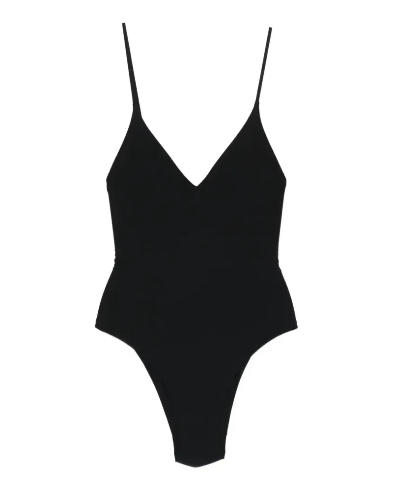 Blazé Milano V-neck swimsuit - Schwarz Schwarz