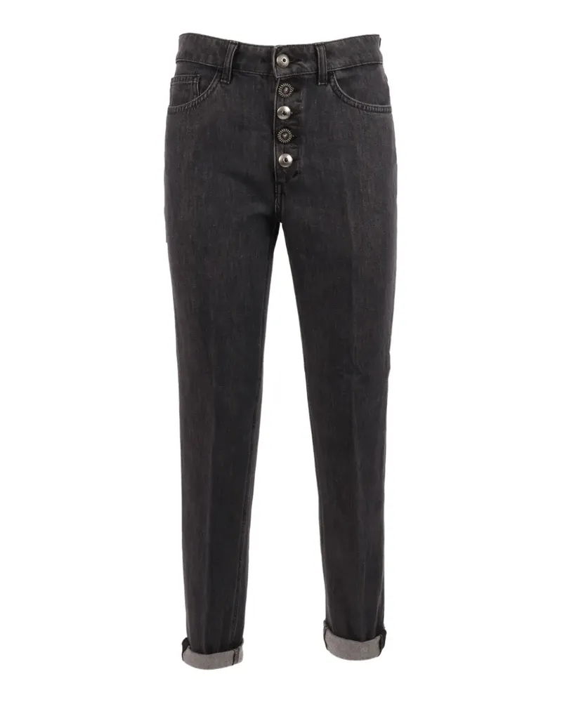 Dondup cropped tapered jeans - Grau Grau