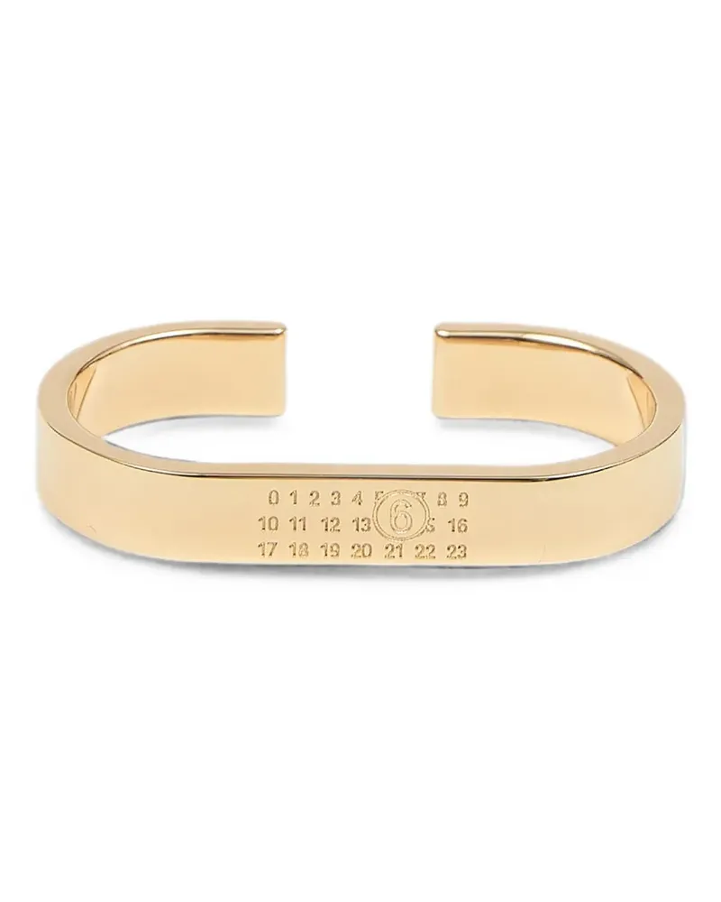 Maison Margiela gold double Numeric ring Gold