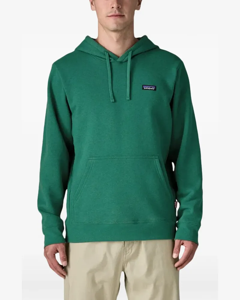 Patagonia Hoodie mit Logo-Patch - Grün Grün