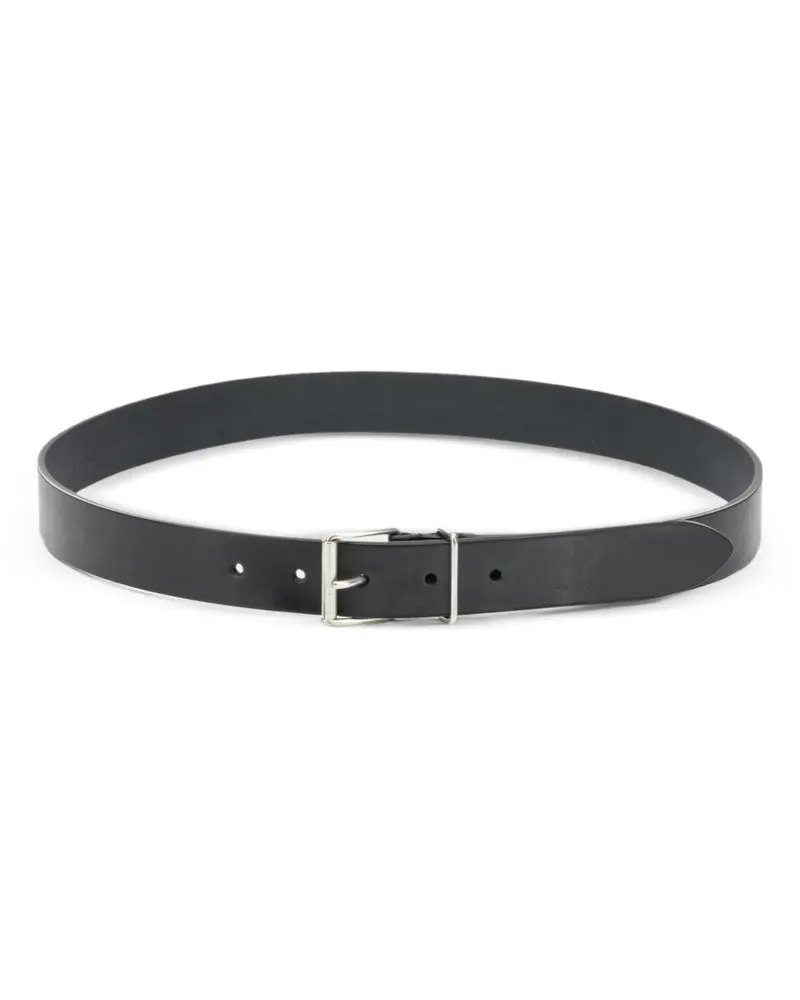 Anderson's Schnallengürtel aus Leder - Schwarz Schwarz