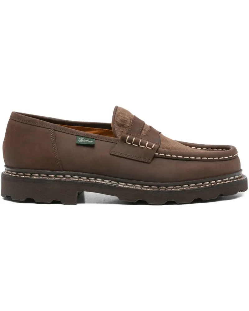 Paraboot Penny-Loafer aus Leder - Braun Braun