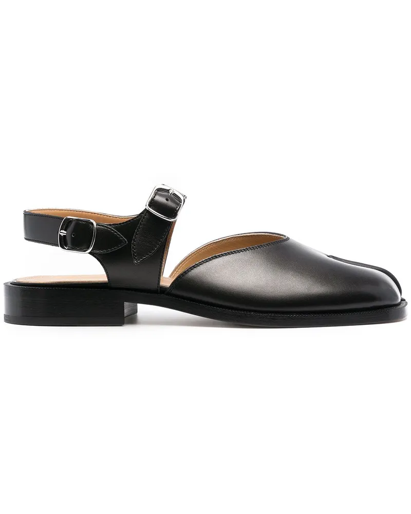 Maison Margiela Tabi Sandalen aus Leder - Schwarz Schwarz