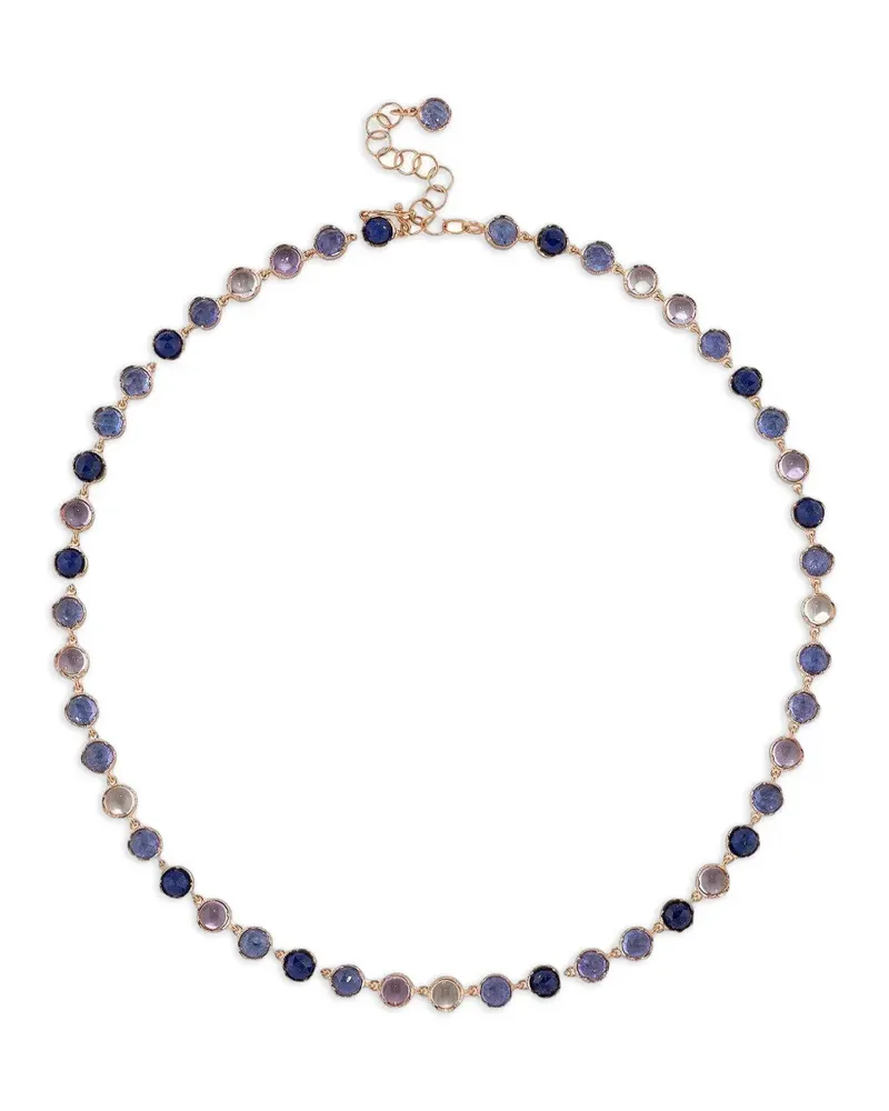Irene Neuwirth Classic Halskette mit Lapislazuli und Tansanit - Gold Gold