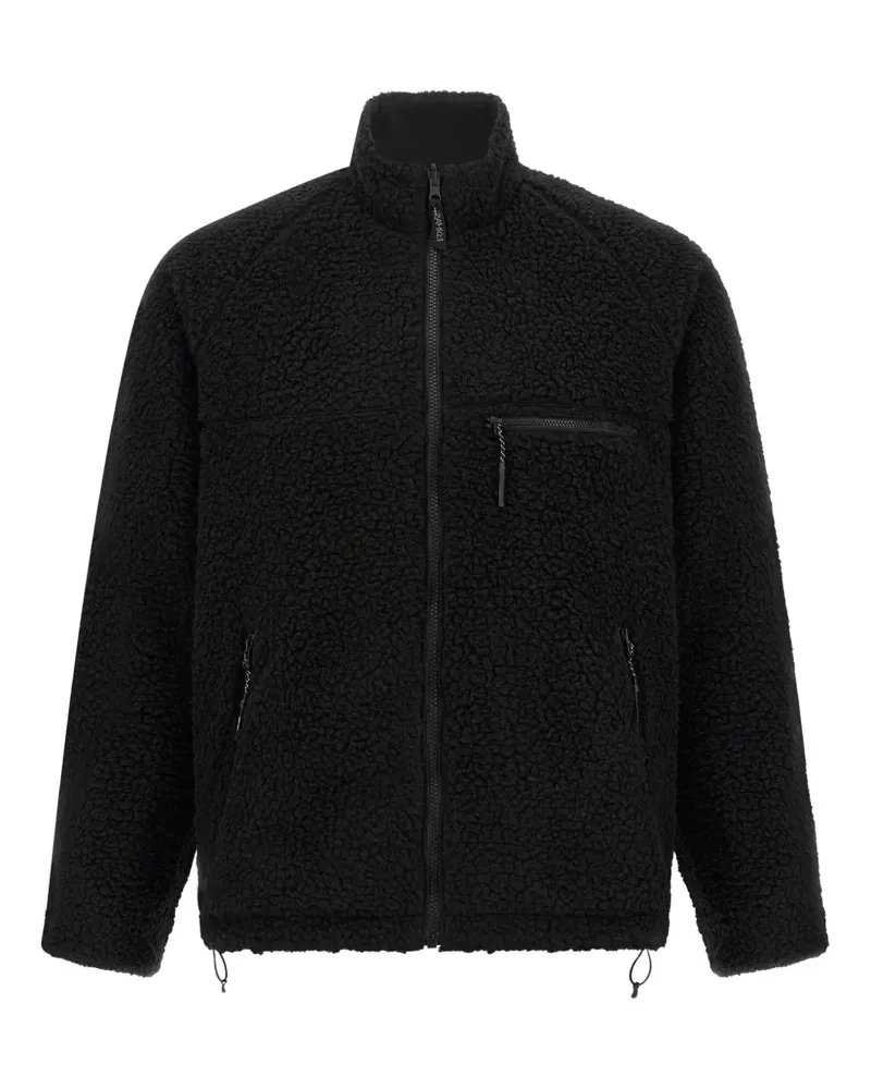 GRAMICCI Wendbare Jacke aus Sherpa-Fleece - Schwarz Schwarz