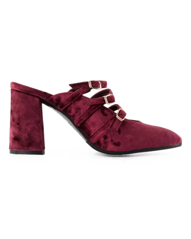 Carel Fatale Pumps aus Samt - Rot Rot