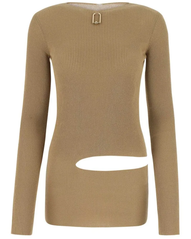 QUIRA Oberteil mit Cut-Out - Braun Braun