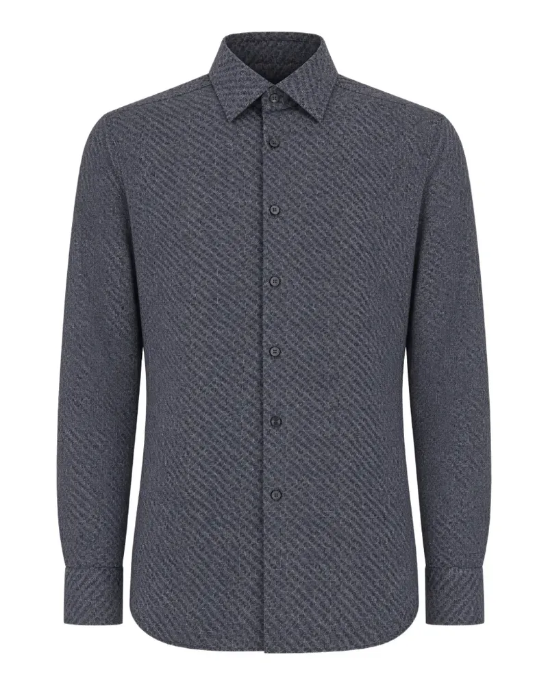 XACUS long-sleeves shirt - Blau Blau