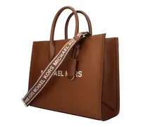 logo-detail tote bag - Braun