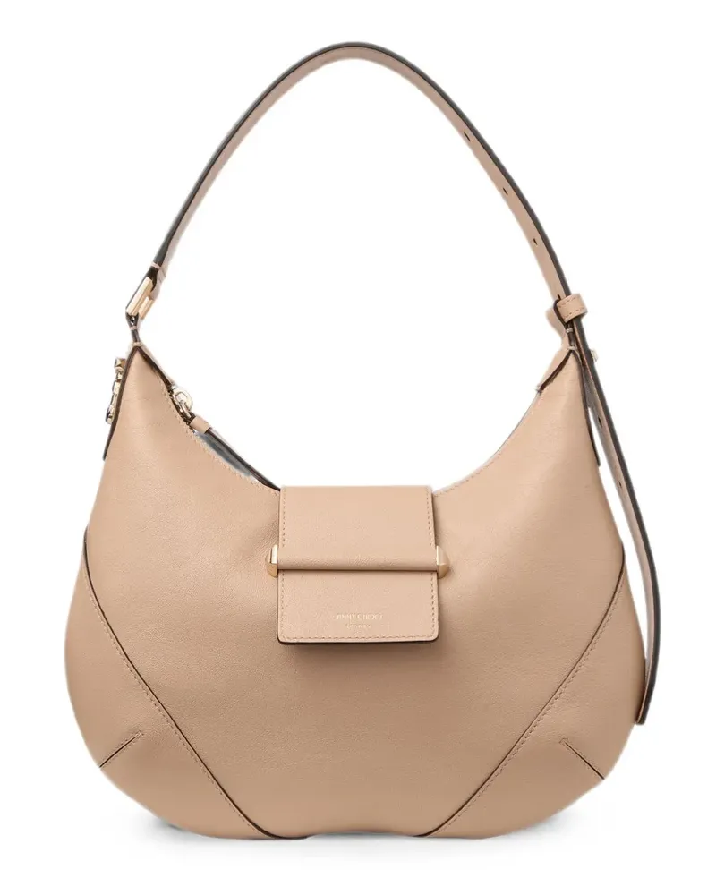 Jimmy Choo Kleine Bar Schultertasche - Nude Nude