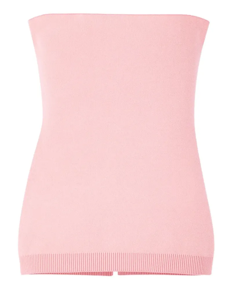 Jacquemus Trägerloses Top - Rosa Rosa