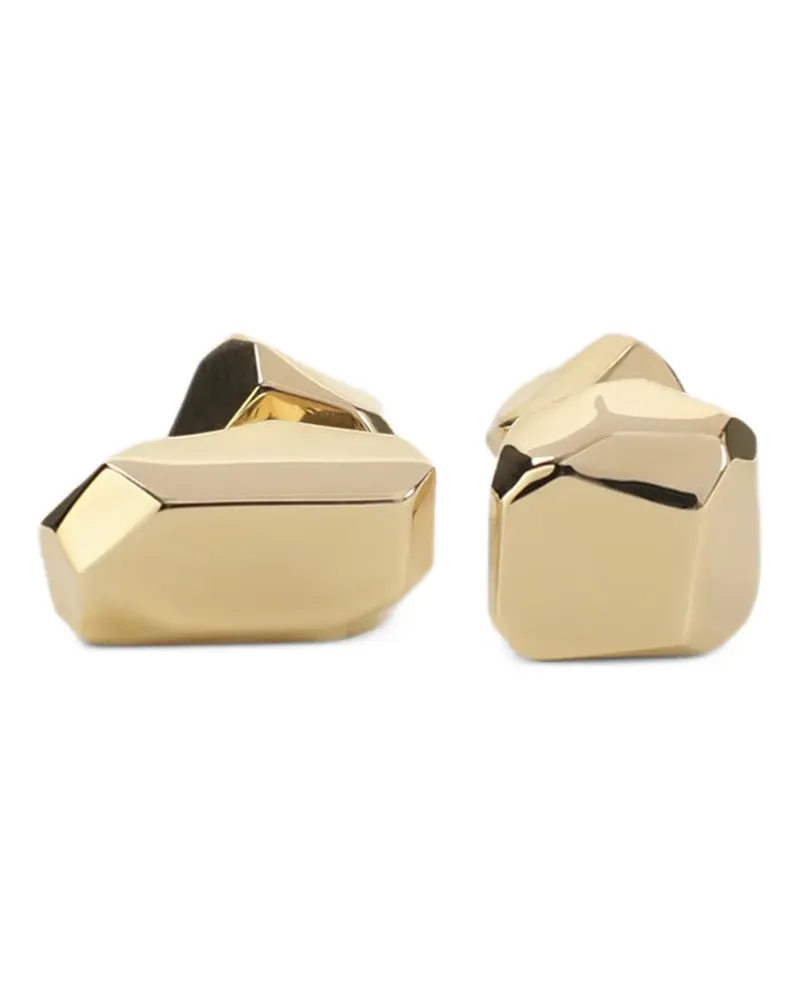 Lanvin cubic-shape studs - Gold Gold