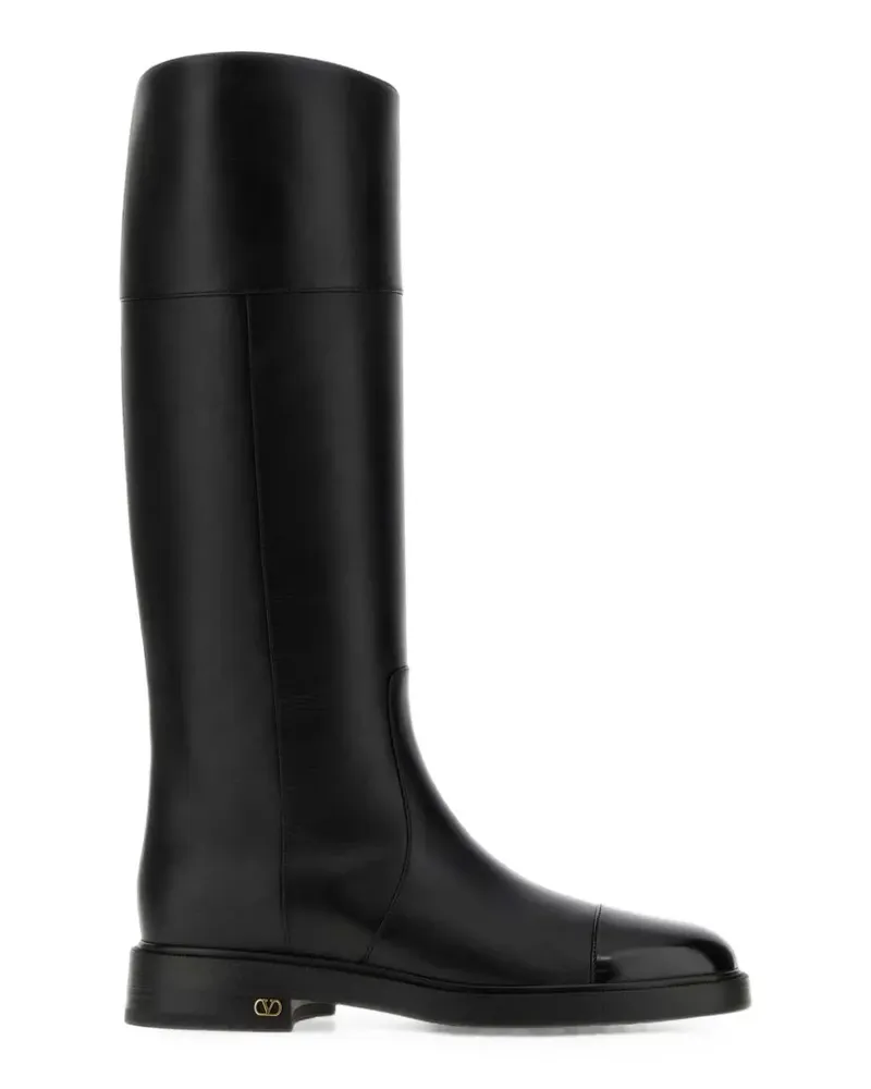 Valentino Garavani Zimmy leather boots - Schwarz Schwarz