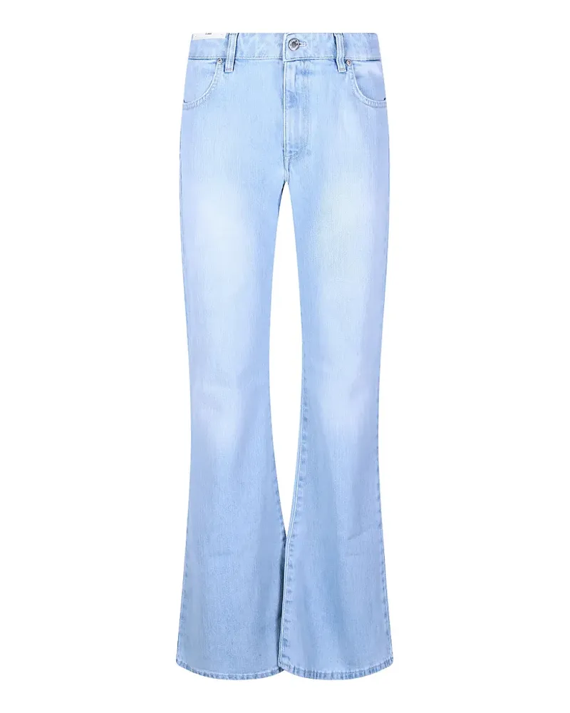 PT TORINO cotton flared jeans - Blau Blau