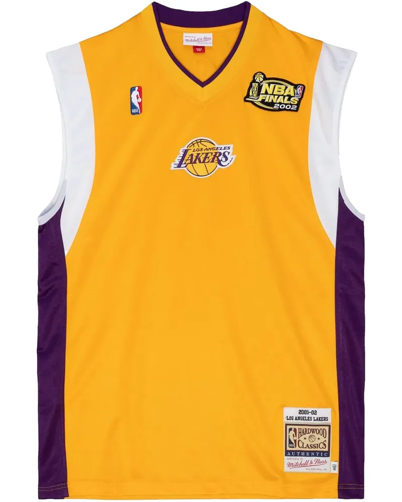 Mitchell & Ness NBA Authentic "Lakers 2001" Trikot - Gelb Gelb