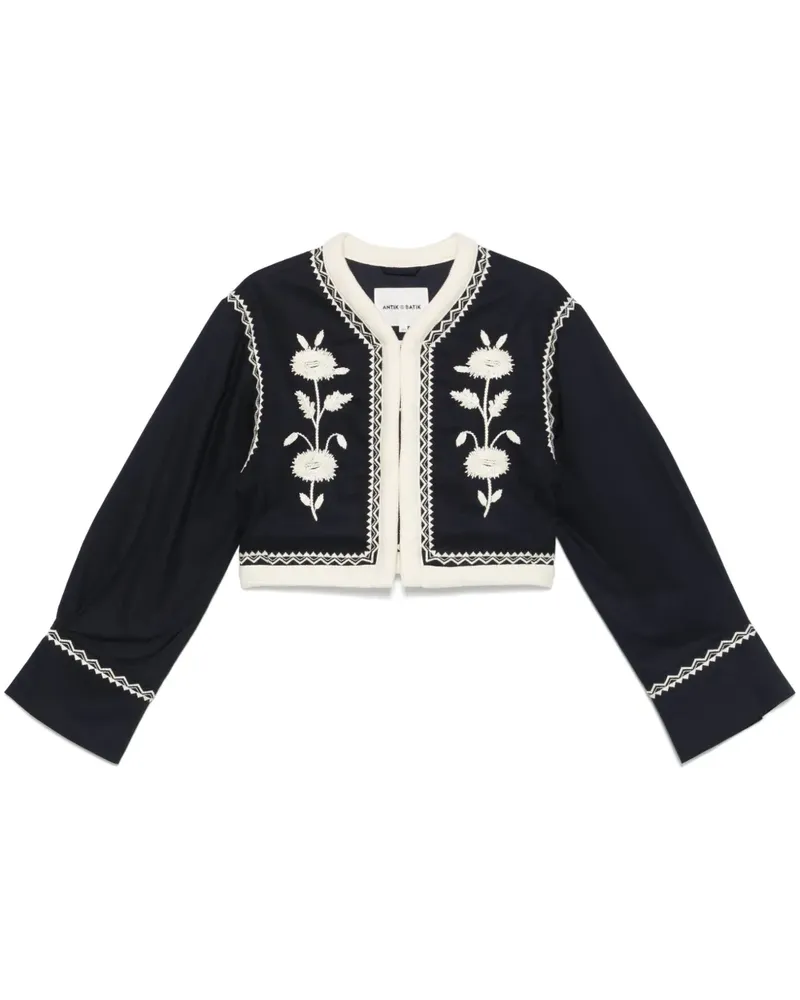 Antik Batik Winna Jacke - Blau Blau