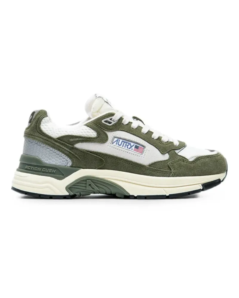 AUTRY Hyperway panelled suede sneakers - Grün Grün