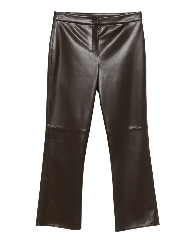 Max Mara Max Mara Hose mit dekorativer Naht - Braun Braun
