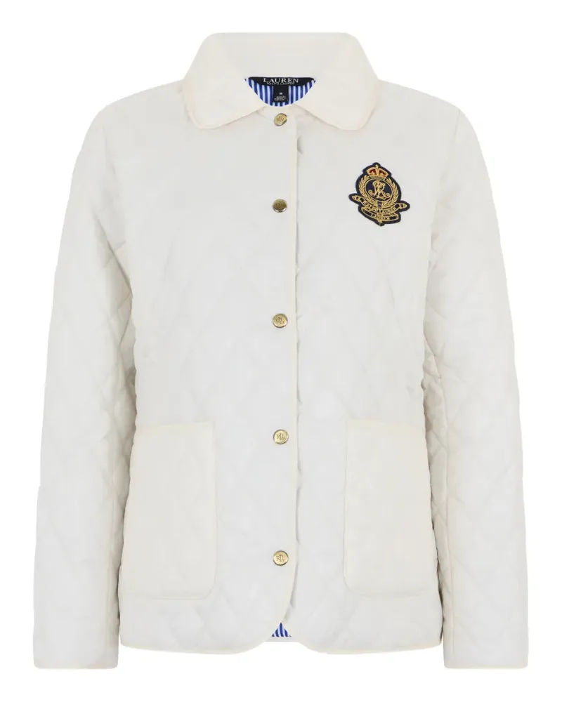 Ralph Lauren quilted crest puffer jacket - Nude Nude