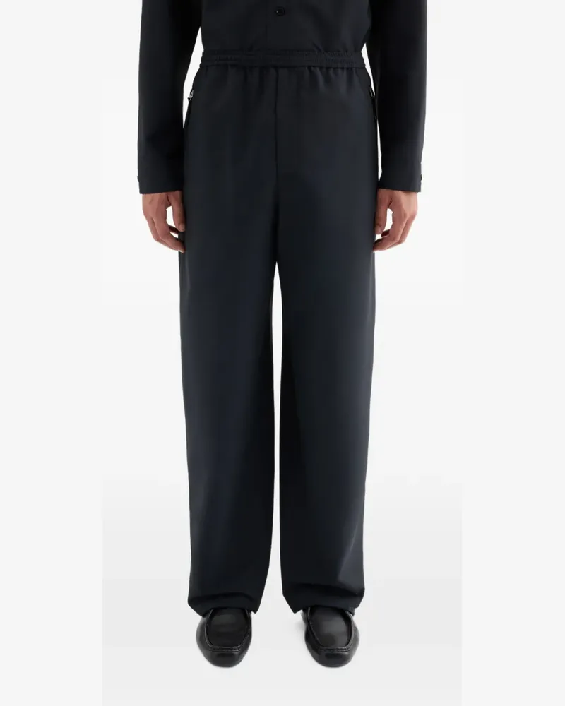 Jil Sander Jogginghose mit elastischem Bund - Schwarz Schwarz