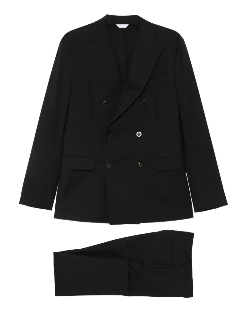 Boglioli K Jacket double-breasted suit - Schwarz Schwarz