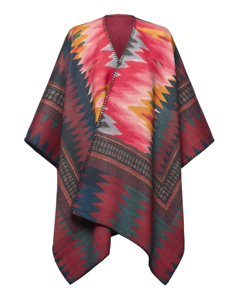 Pierre-Louis Mascia Pancake Poncho-Cape - Rot Rot