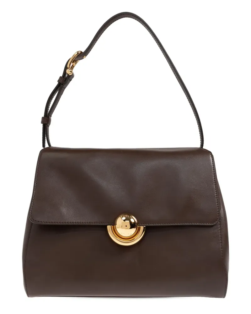 Furla small Domus shoulder bag - Braun Braun