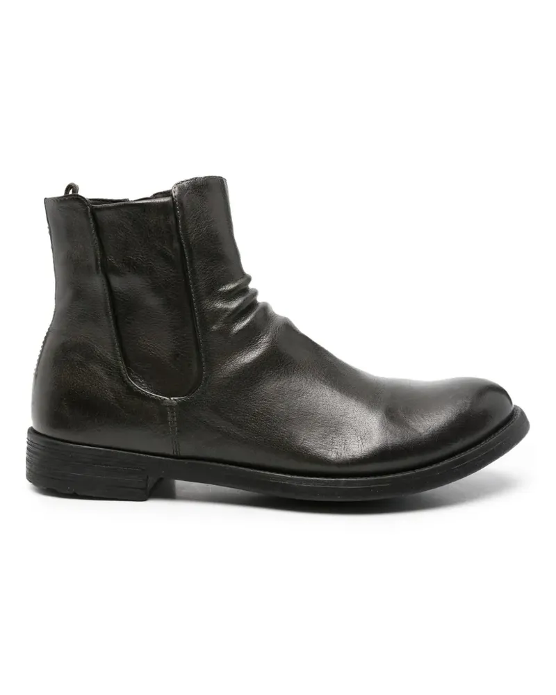 Officine Creative Italia Stiefel mit Raffung - Schwarz Schwarz