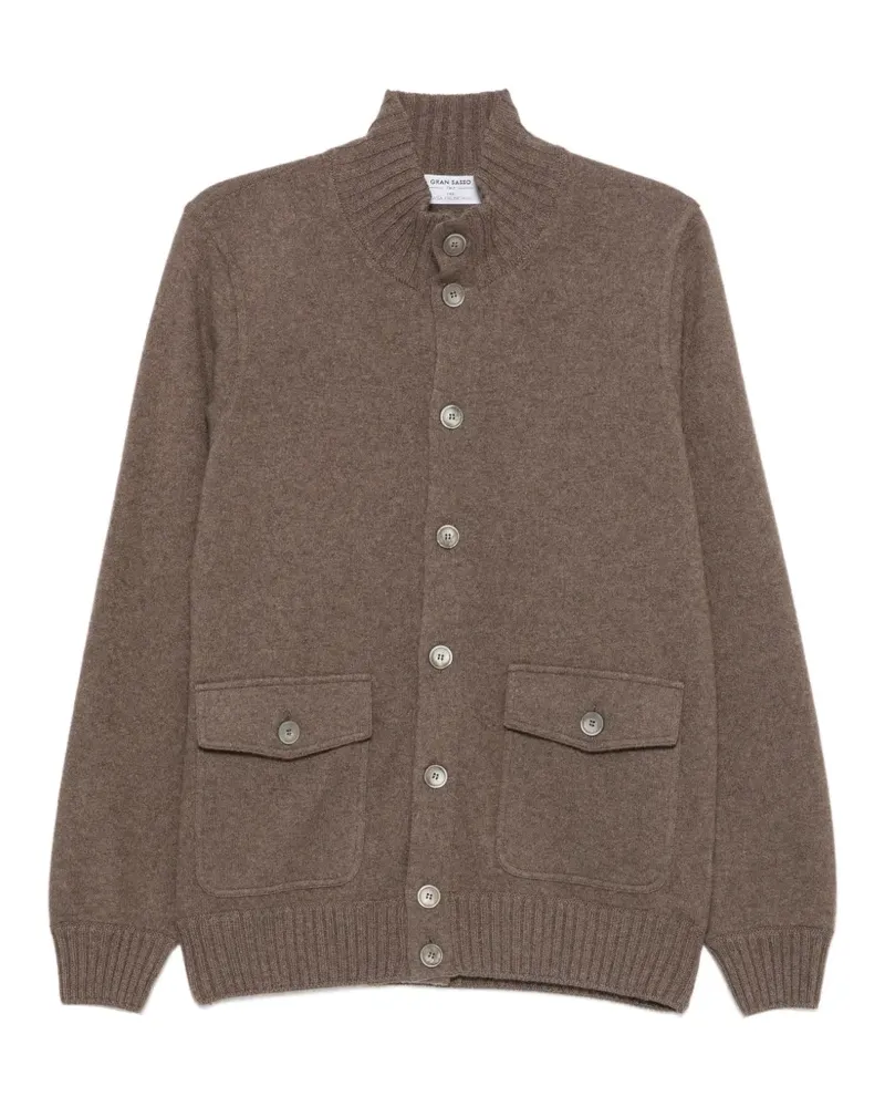 Gran Sasso Geknöpfter Cardigan - Braun Braun
