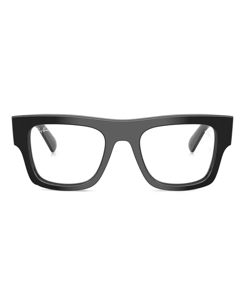 Ray Ban x Ferrari Brille mit eckigem Gestell - Schwarz Schwarz