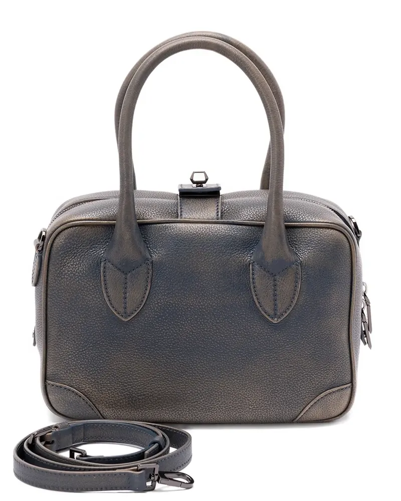 Golden Goose Tote Bag mit Reißverschluss - Blau Blau