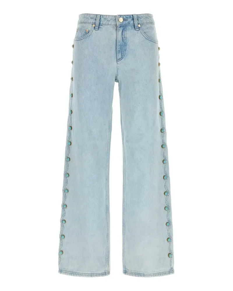 Cult Gaia Elphie embellished jeans - Blau Blau