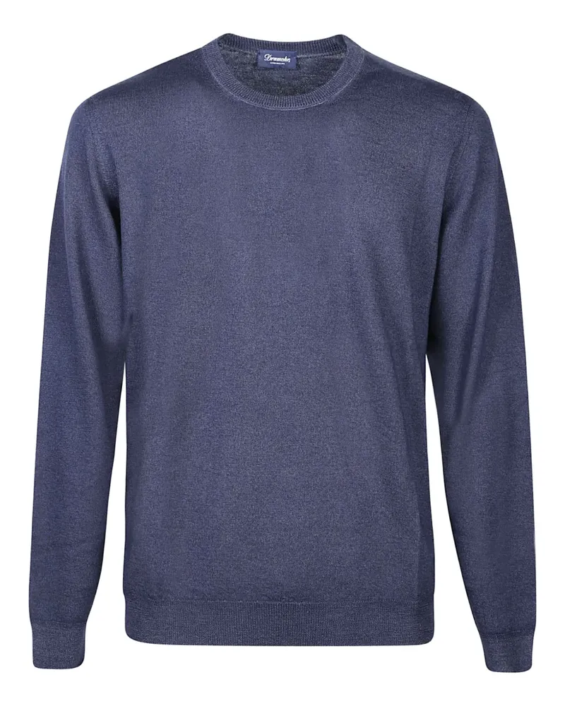Drumohr  crew-neck wool sweater - Blau Blau