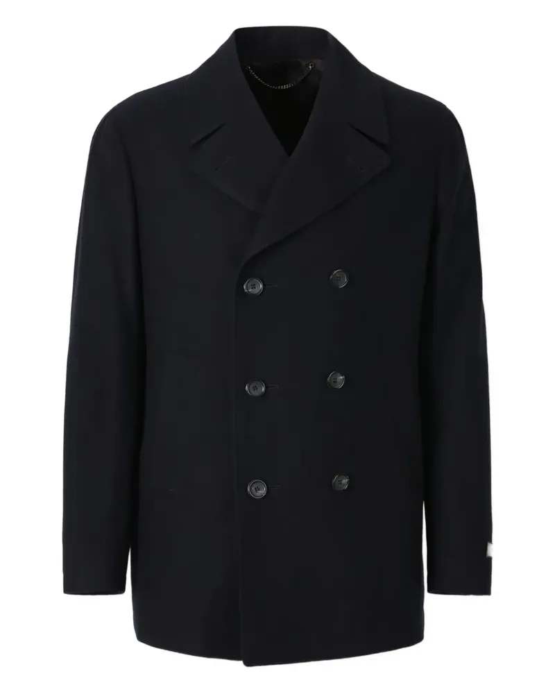 Canali Jacke mit Knöpfen - Blau Blau