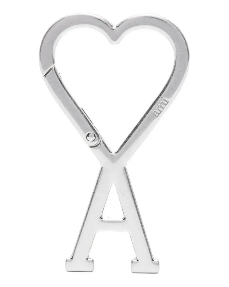 AMI Paris Ami de Coeur' Schlüsselanhänger - Silber Silber