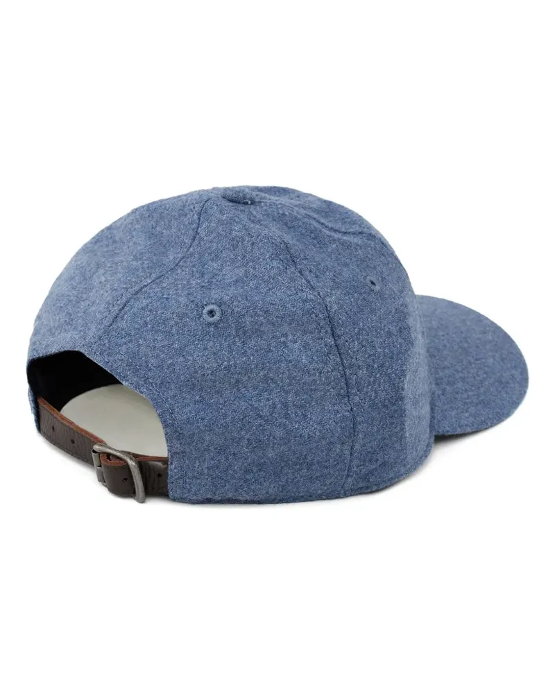Ralph Lauren Baseballkappe mit Logo-Stickerei - Blau Blau