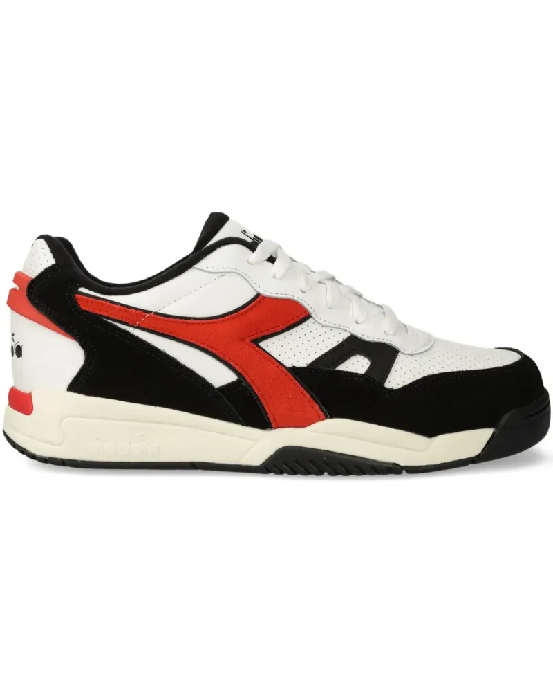 Diadora Perforierte Winner SL Sneakers - Weiß Weiß