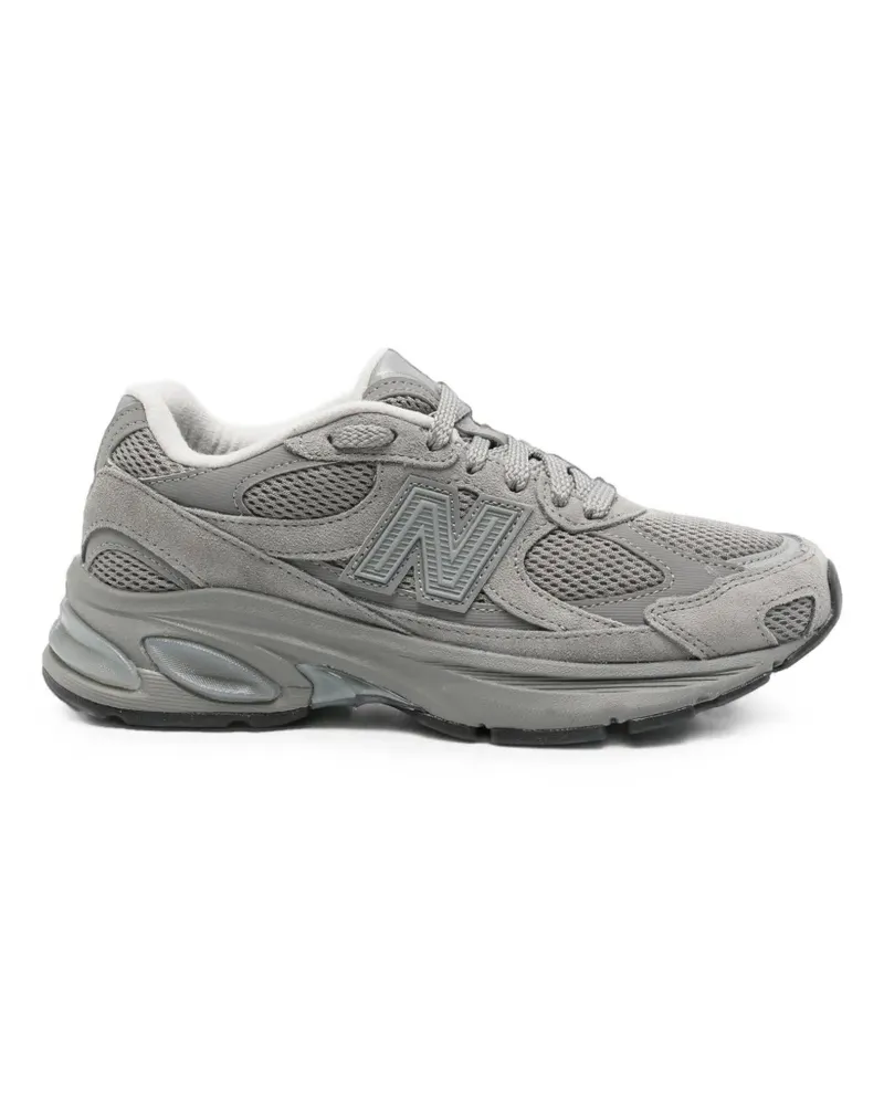 New Balance Sneakers mit Logo-Patch - Grau Grau