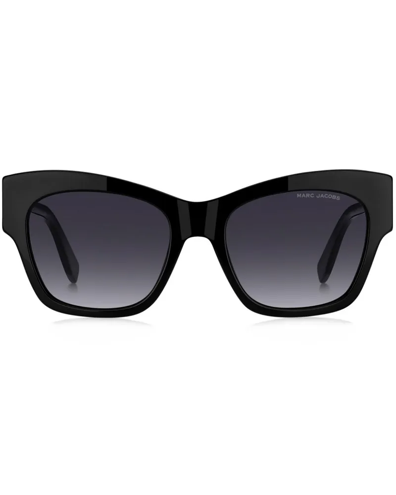 Marc Jacobs Sonnenbrille mit Cat-Eye-Gestell - Schwarz Schwarz