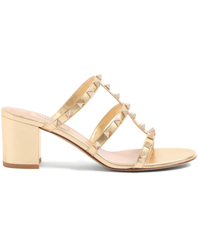 Valentino Garavani Rockstud Sandalen 60mm - Gold Gold