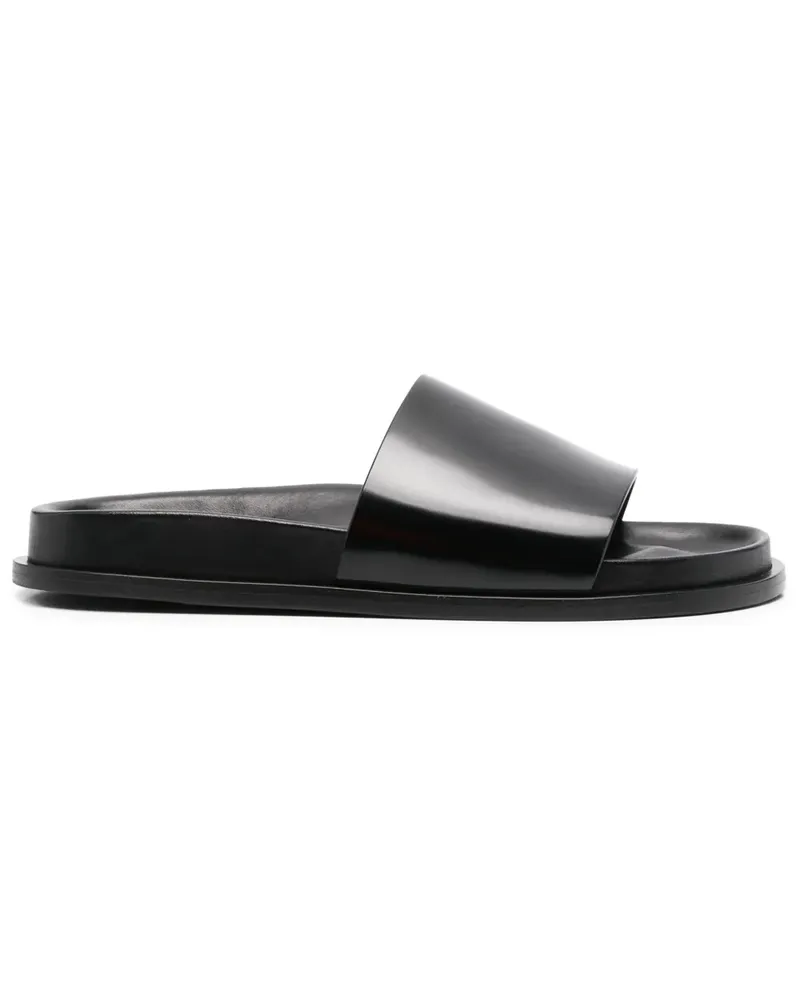 Saint Laurent Nichols Pantoletten - Schwarz Schwarz