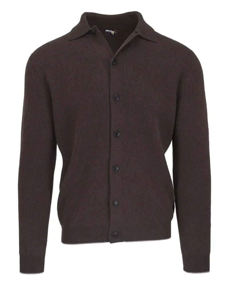 Fedeli Cardigan mit Knöpfen - Braun Braun