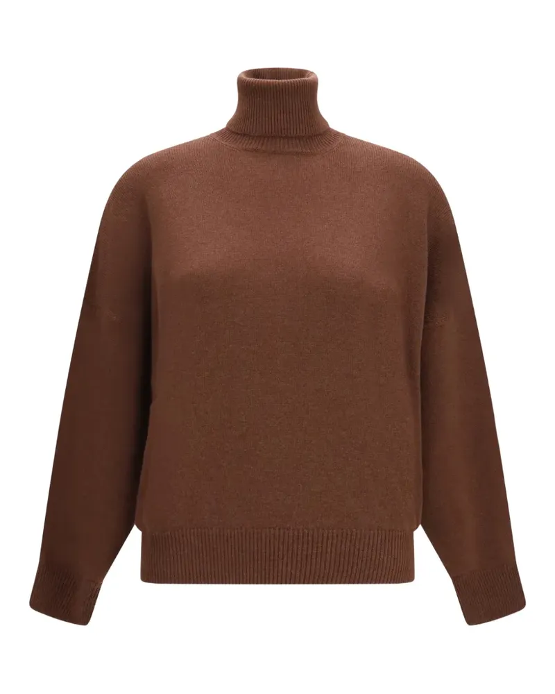 Brunello Cucinelli Rollkragenpullover aus Kaschmir - Braun Braun