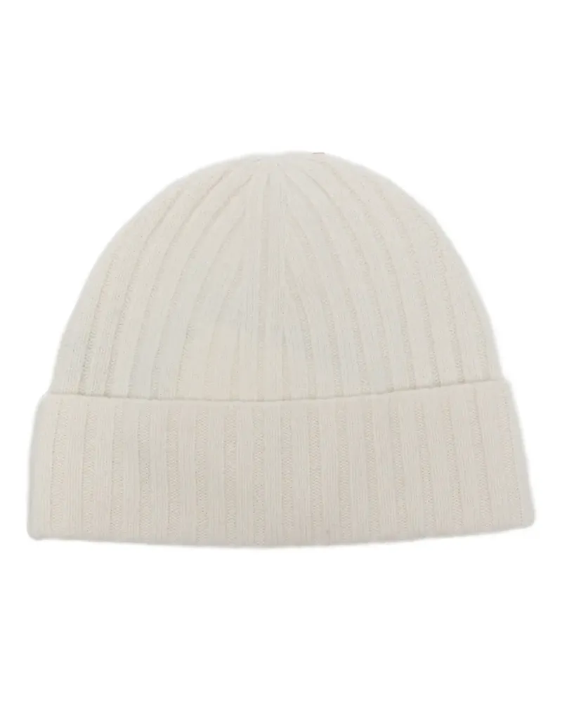 Joseph ribbed-knit beanie hat - Nude Nude