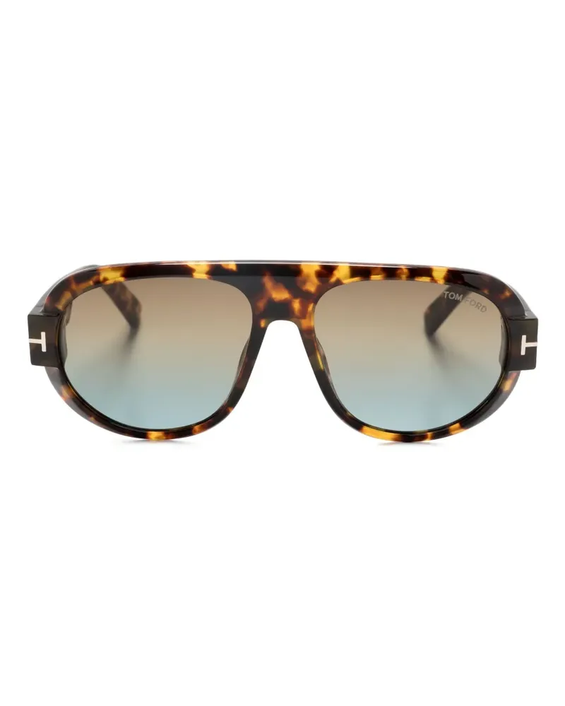 Tom Ford Blake Pilotenbrille - Braun Braun