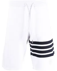 Thom Browne Sport-Shorts mit Streifen Weiß