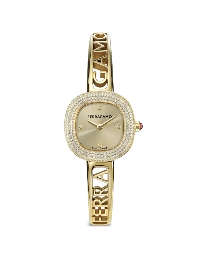Ferragamo Iconic Bangle 23mm - Gold Gold